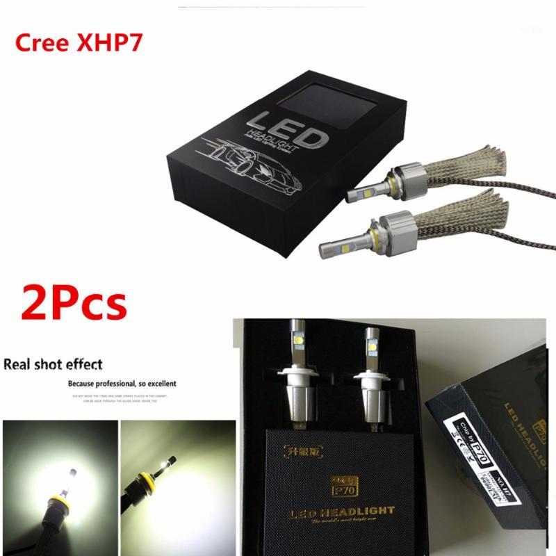 

P70 Powerful Car Canbus Copper Belt H4 H7 H1 LED Headlight Kit Cree XHP70 Chip LED 55W Bulb H11 H8 9005 Projector Lens Bulbs1