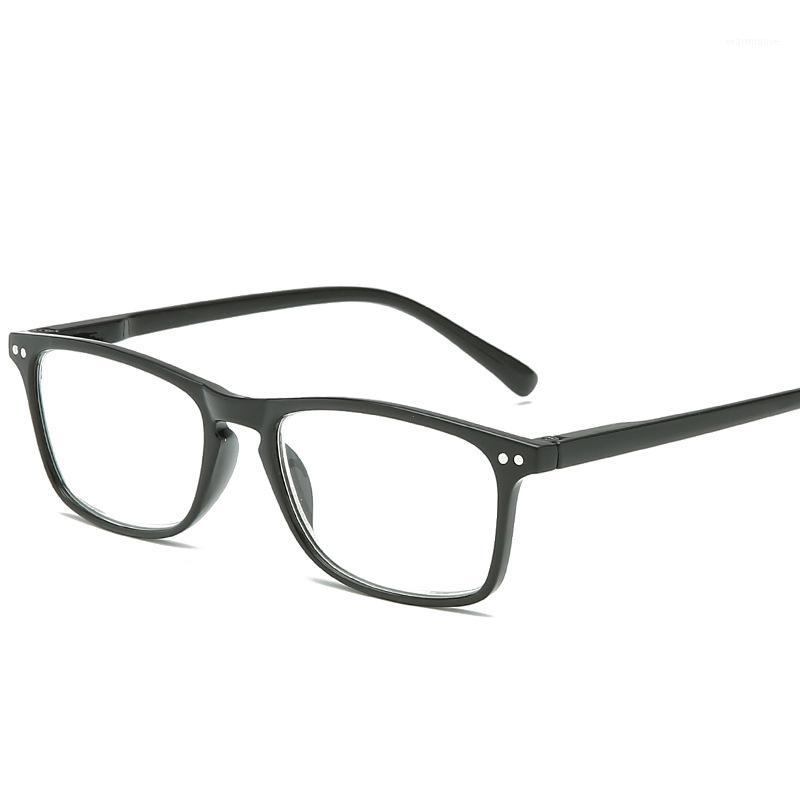 

+1.0 1.5 2.0 2.5 3.0 3.5 Reading Glasses Men Women Spring Hinge Rectangular Fashion Presbyopic Reading Glasses Frame Unisex1