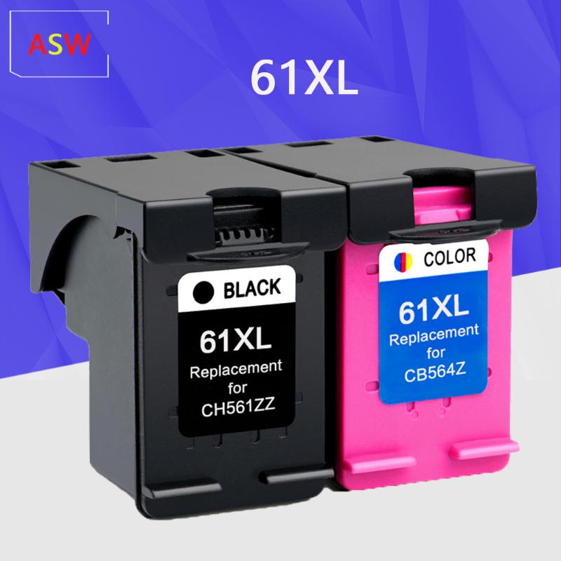 

ASW 61 XL Black Ink Cartridge Replacement for 61XL 61 Cartridge Deskjet 1000 1050 1050A 1510 2000 2050 2050A 3000 Printer