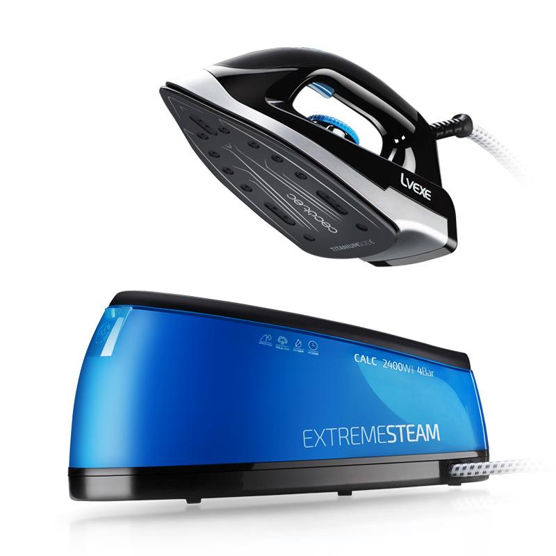 

220V2400W Pressure steam electric iron household industrial iron curtain dry cleaner electric high-power boiler flask