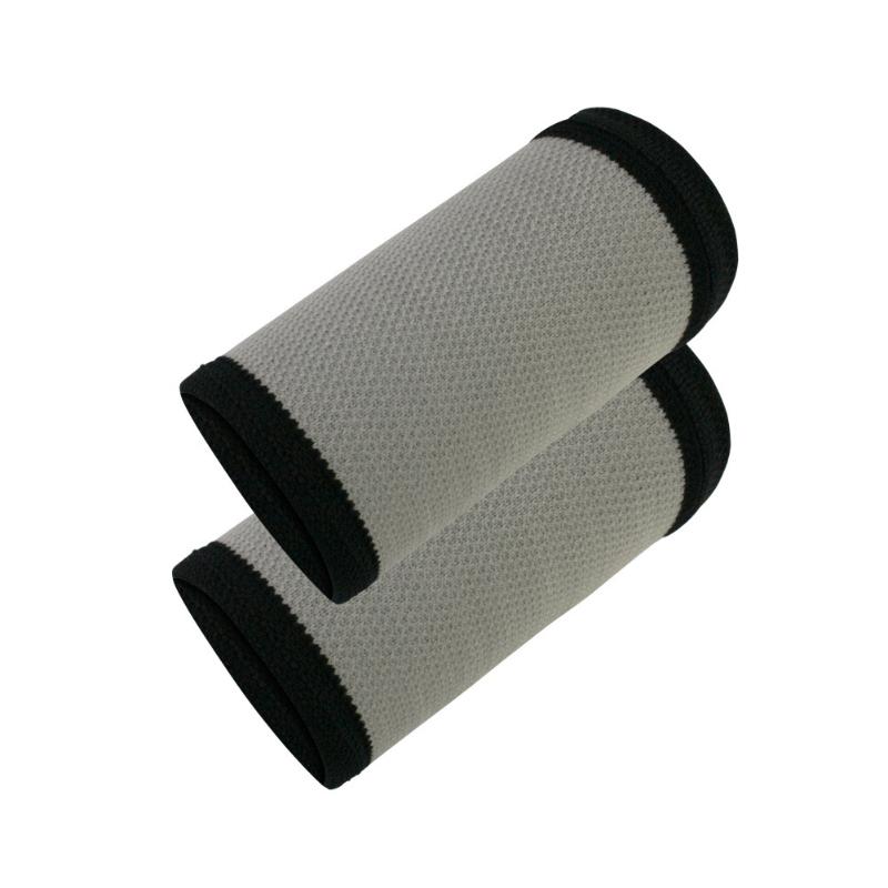 

Wristbands Sport Sweatband Hand Band Sweat Wrist Support Brace Wraps Guards For Gym Volleyball Basketball, White