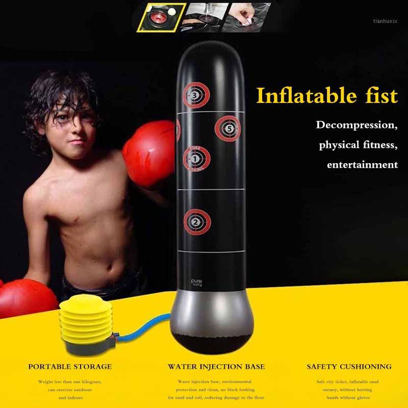 

Inflatable Boxing Bag Training Pressure Relief Exercise Water Base Punching Standing Sandbag Fitness Body Building Equipment1