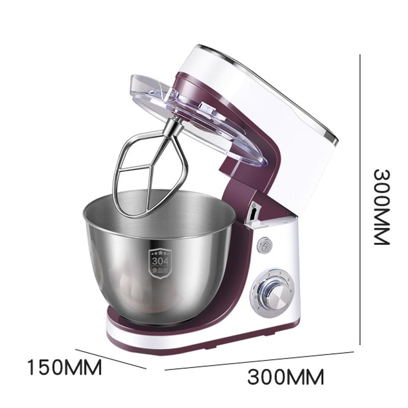 

Electric Dough Mixer Baking Chef Machine Cream Whisk Small Mixing and Milk Cover Commercial Desktop Whisk