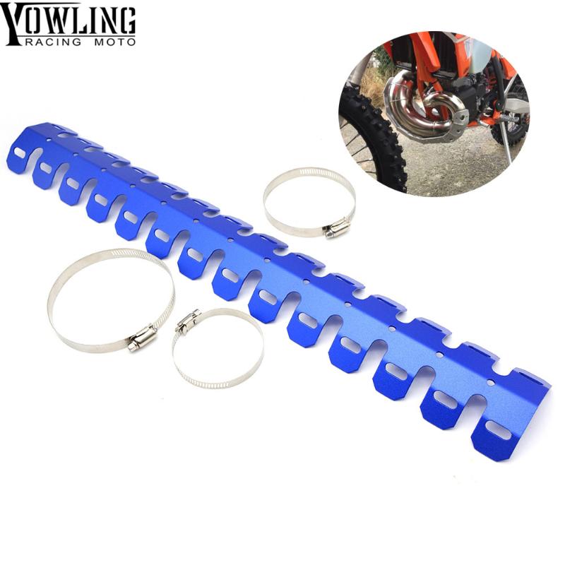 

FOR WRR TW YZ XT 125 200 225 250 350 450 500 DT1 Montorcycle Exhaust Muffler Pipe Leg Protector Heat Shield Cover