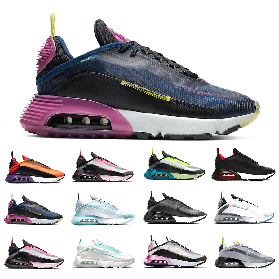 

2022 2090 mens running shoes sneakers Navy Magenta Watermelon Purple Grey Volt Blue Pure Photon Dust Oreo Green Duck Camo Brushstroke men women trainers sports shoe, Item#28