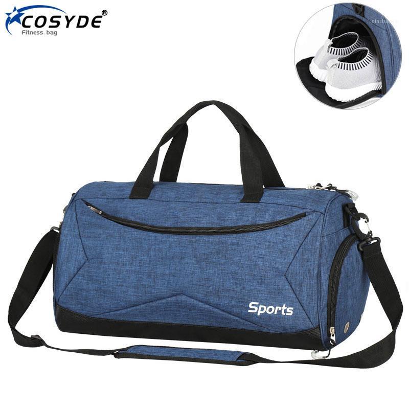 

Dry wet Swimming Gym Bags Sac De Sport Handbags Gymtas Yoga Mat Bag for Men fitness Training Sports Tas Travel Outdoor1, Blue