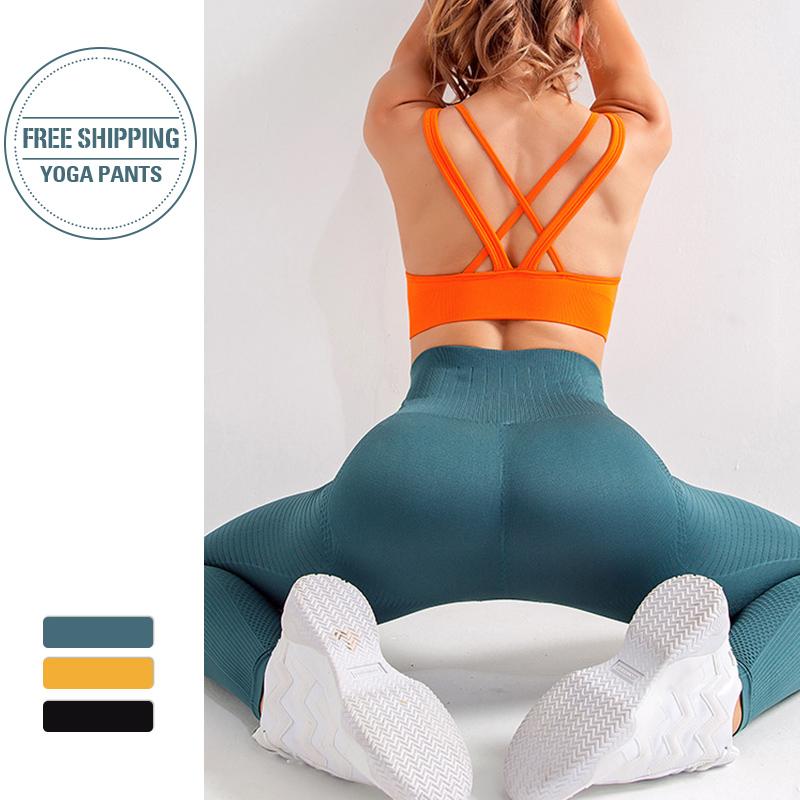 

Yoga Pants Women High Waist Stitching Hollow Sport Pants Female Running Training Fitness Gym Leggings, Peacock orchid