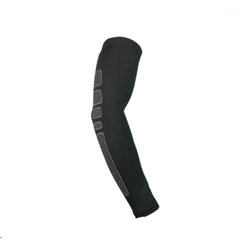 

1pc Men Women Long Sleeve Gym Elbow Pads Training Exercise Badminton Fitness Outdoor Sports Tennis Arm Guard Wrist Support1, White