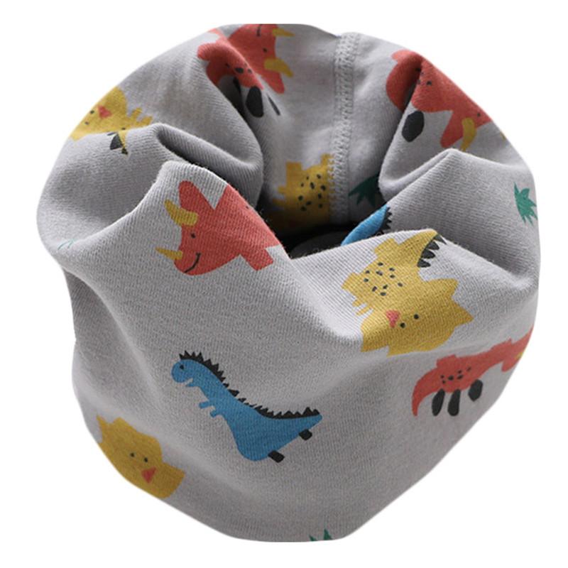 

2020 Autumn Winter Girls Cotton Scarf Cartoon Kids O Ring Magic Neckerchief Spring Children Bufandas Boy Collar Baby Neck Warmer