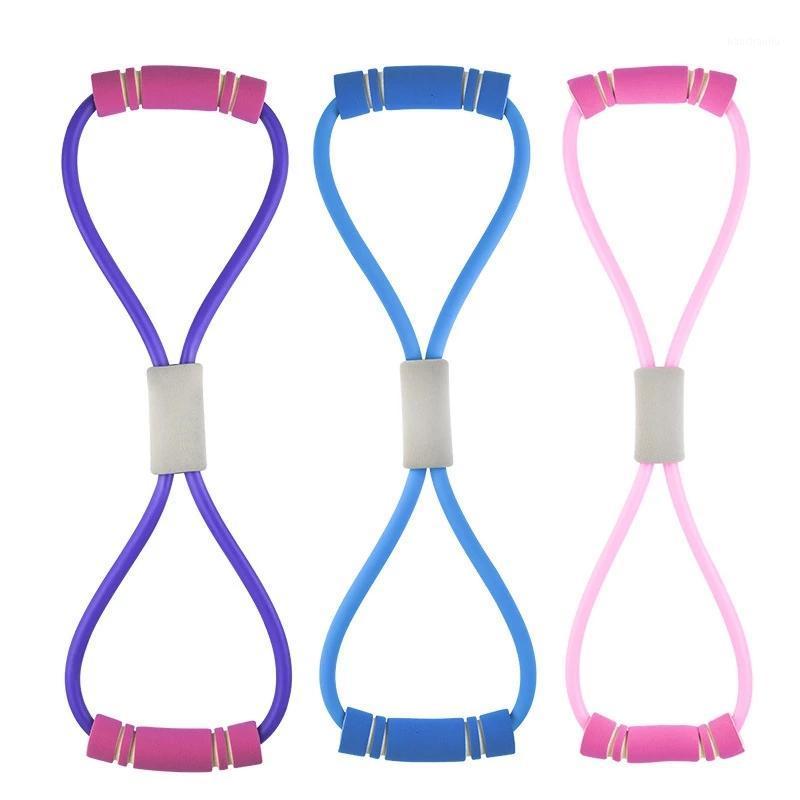 

Fitness Resistance Bands for Sports Exercise 8 Chest Expander Rope Workout Muscle Training Equipment Rubber Elastic Bands1