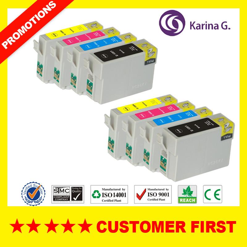 

Ink Cartridge Compatible For T1001 T1001-T1004 Suit for B40W B1100 BX310FN BX600FW BX610FW SX515W SX600FW SX610FW etc