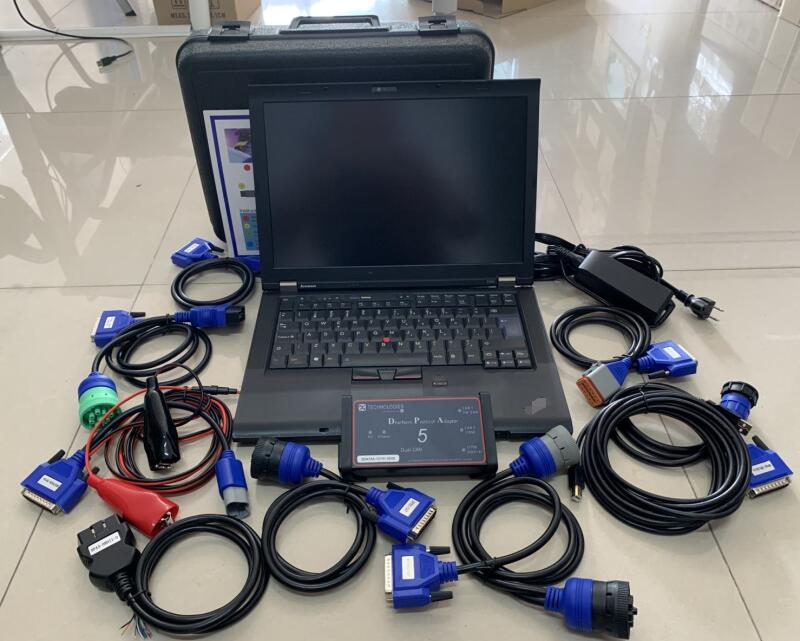 

Truck diesel Diagnose tool Dpa5 Protocol heavy duty diagnostic scanner repair software with Laptop T410 I5 4G cables full set