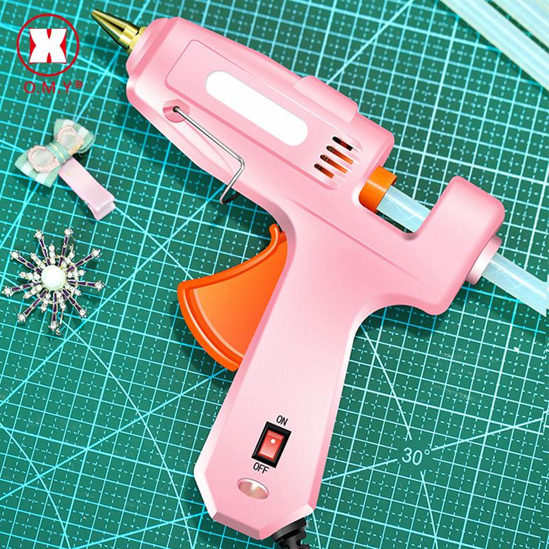 

Hot Melt Glue Gun 70/170W with 7/11*100MM glue stick set industrial mini spray gun thermoelectric heating temperature too