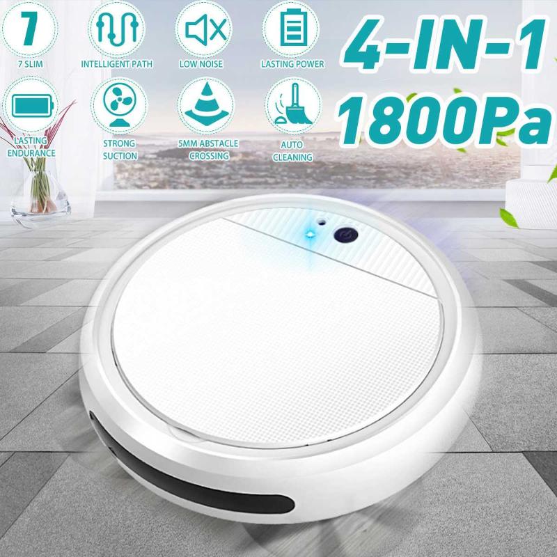 

Smart Floor Robot Vacuum Cleaner Sterilizer USB Rechargeable Auto Cleaning Robot Dry Wet Sweeping Machine Home Floor Sweeper