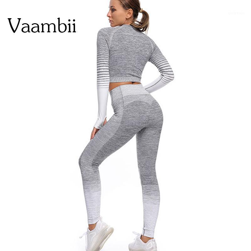 

Seamless 2 Piece Active Workout Clothes Yoga Set For Women Leggings Sport Fitness Gym Sets Womens Outfits Pink Tracksuit1, Green