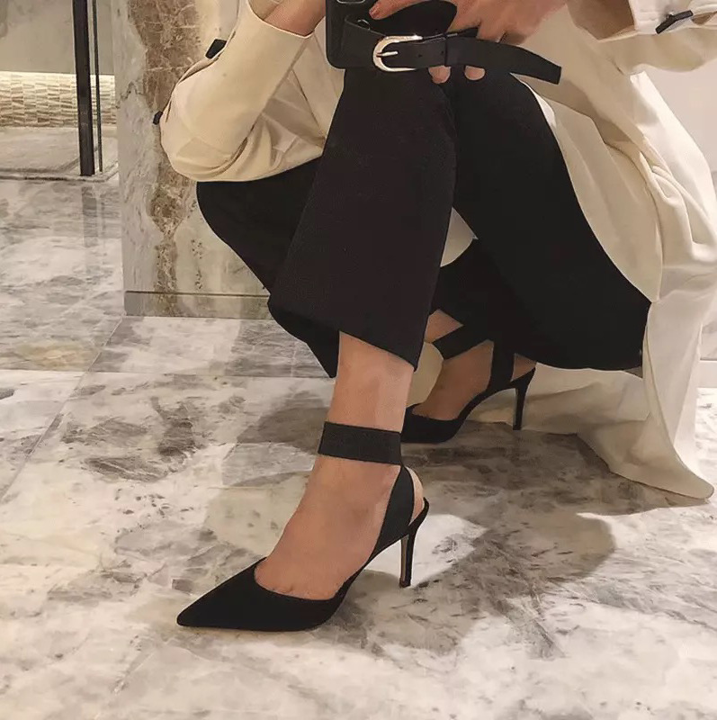 

2021 New Toe-toe Points the Elastic Temperature Jump All-game Red Fairy Net Camuroy Lady Shoe of Women 7hi8, Black