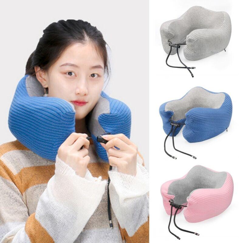 

U Shaped Memory Foam Pillows Soft Travel Pillow Neck Cervical Airplane Cervical Healthcare Sleeping Car Neck Support Headrest