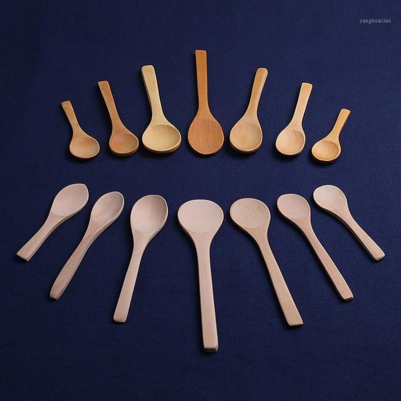 

Wooden Spoon Honey Spoon Small Dessert Kitchen Serving Accessories1