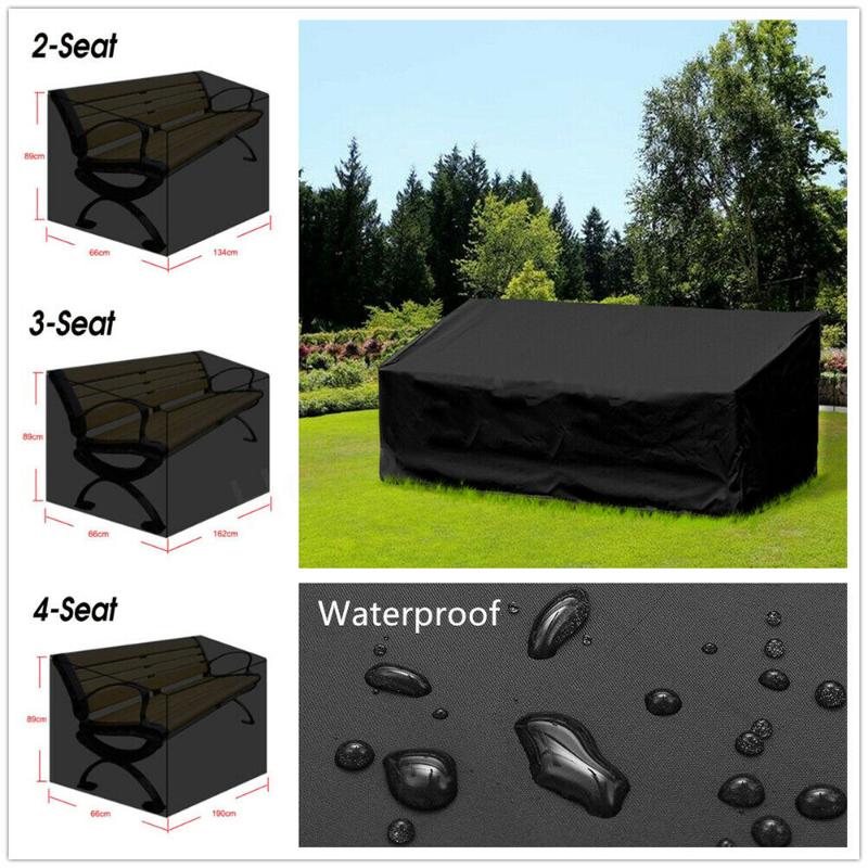 

Practical Waterproof Bench Seat Cover Garden Patio Furniture Dust Covers Oxford Cloth Table Seat Outdoor Essential Home Tools