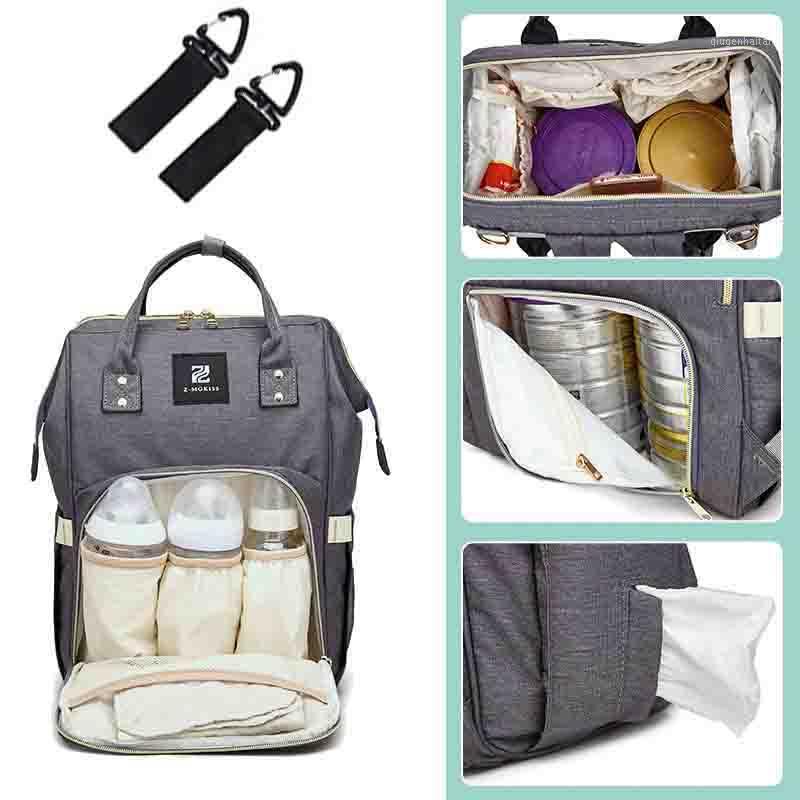 

Diaper Bag Backpack Fashion Mummy Maternity Nappy Bags Large Capacity Shoulders Multifunction Travel baby bag Nursing Baby Care1, Black