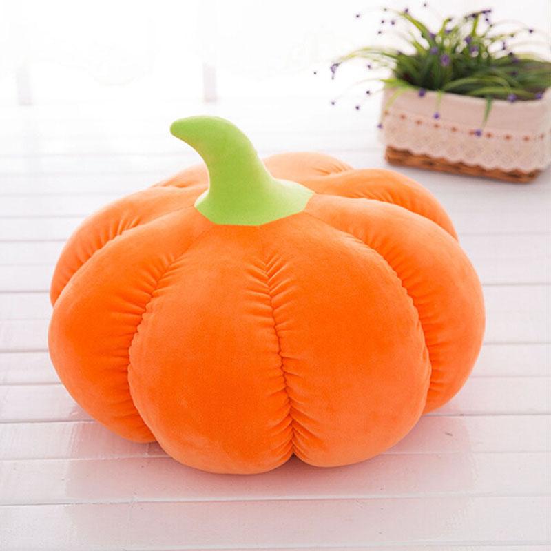 

Pumpkin Soft Cushion Stuffed Kids Baby Sofa Bed Pillow Cushion Christmas Halloween Gift Creative Home Decoration, Orange
