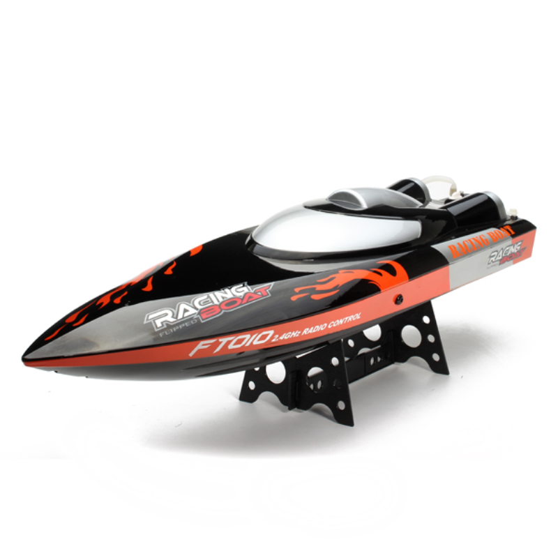 

New 65cm RC Boat 35KM/H Remote Control Speed Boat Built-in Water Cooling System 2.4G RC High Speed Racing Speedboat toy, Black