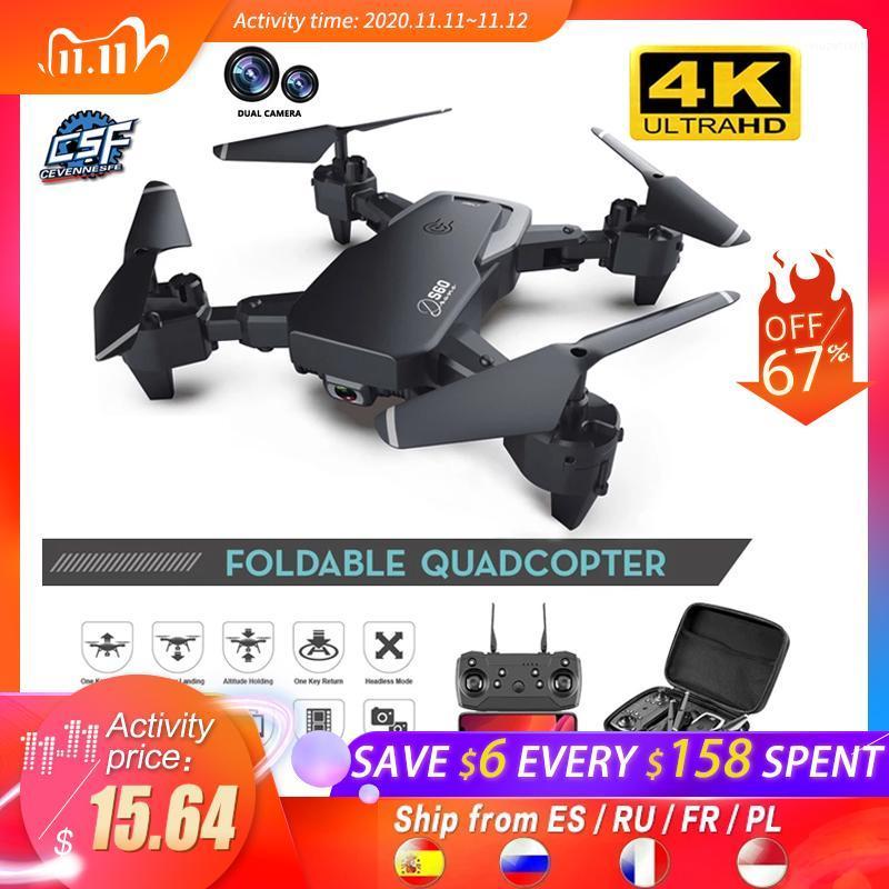 

2020 NEW Drone 4k HD Wide Angle Camera 1080P WiFi fpv Drone Dual Camera Quadcopter Height Keep Dron Helicopter Toy1