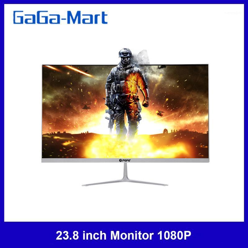 

23.8 inch Monitor 1080P IPS Curved Screen Monitor 178° Viewing Angle Eye-caring Computer Display with VGA/HD Interface EU Plug1