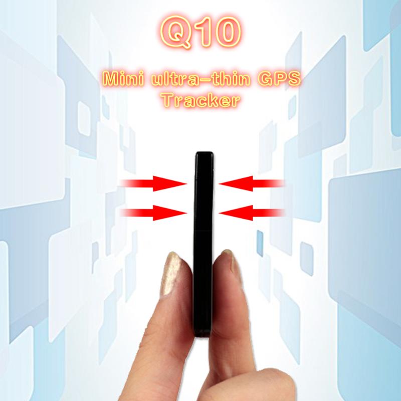 

High Accuracy Locator Tracking Device Q10 Mini Size GPS Tracker With Multi Positioning Ways Geo-fence Track Query Playback