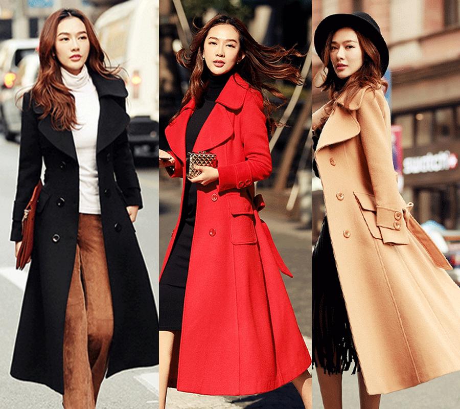 

Double breasted thicker warm Woolen coat female winter thickening women' was thin long cashmere woolen coats with belt wq2297, Army green