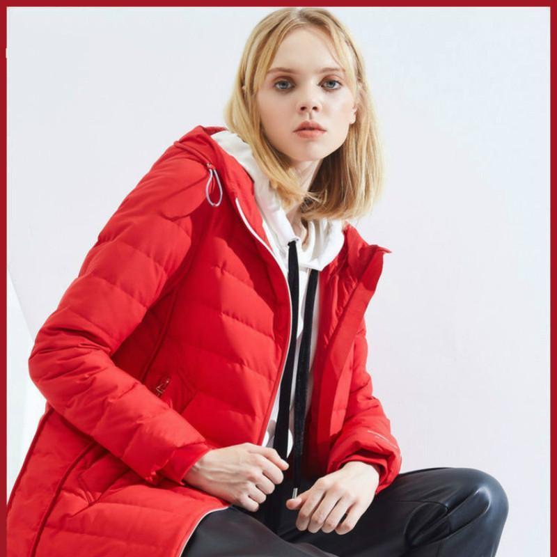 

Autumn Winter Women Jacket Long Hooded Parkas Jackets and Coats Light Down Coat Female Jacket Woman Clothes B80132028 WPY9061, Blue 5162