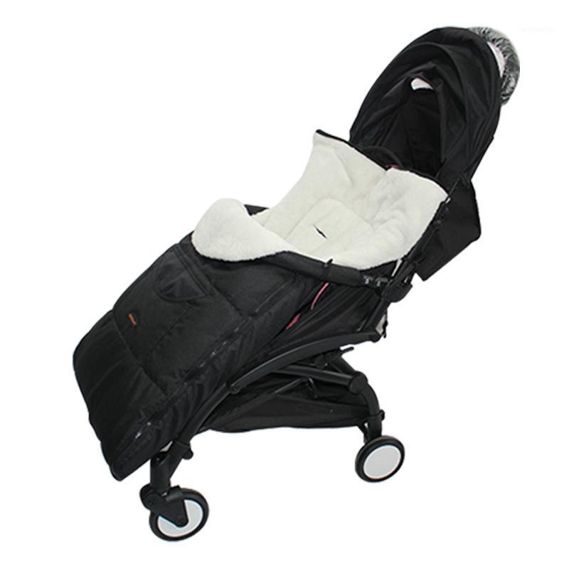 

Baby Stroller Sleeping Bag Warm Foot Cover Winter Warm Stroller Footmuff Thick Wheelchair for Newborns Sleep Sacks1