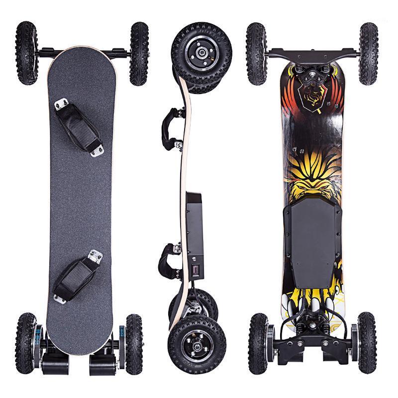 

Skateboarding 4-Wheel All-Terrain Off-Road Electric Skateboard With Endurance Distance 30-35km - AU/UK/US/EU Plug1, Au plug