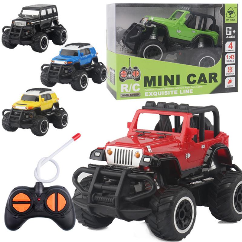

Children's Four-way Remote Control Car Electric Wireless Remote Control Off-road Vehicle Model Boy Toy Car Remote Control Car