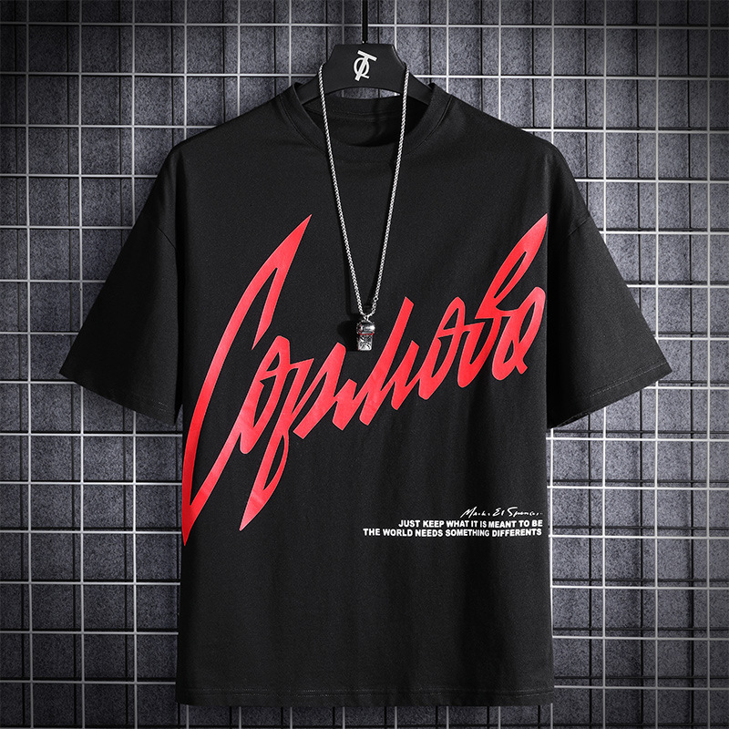 

2021 New Male Sport T-shirts Summer Short Black Sleeve White t Shirt Top T-shirt Oversized 7xl 8xl LD5R, 2013-xc 2