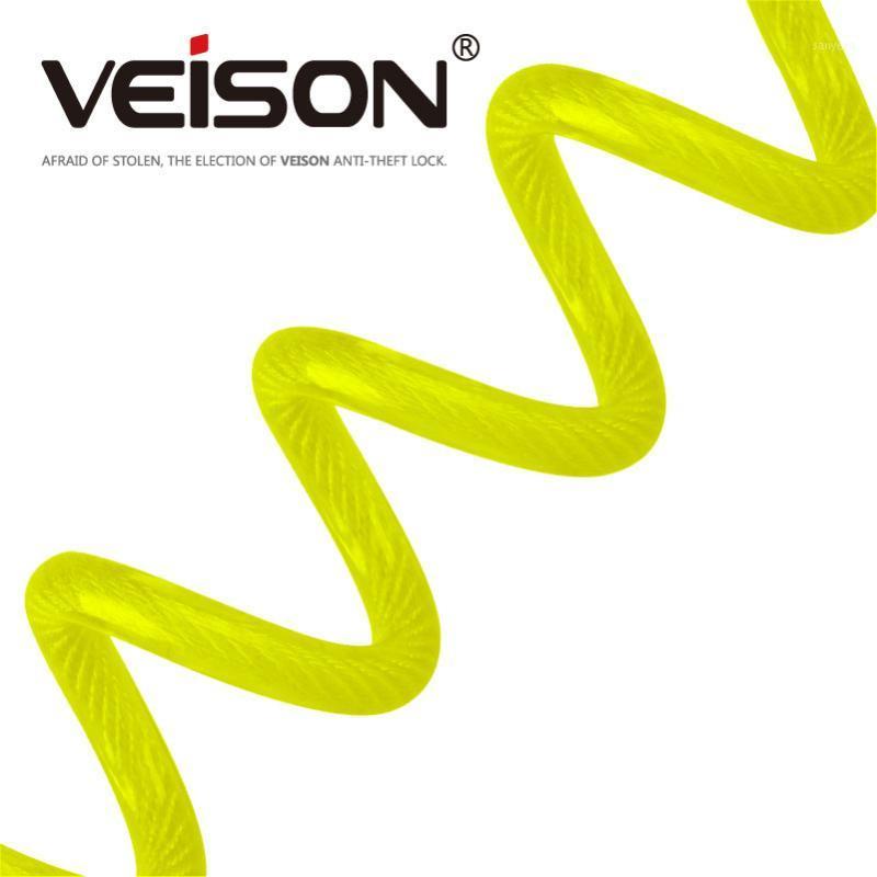 

Motorcycle Alarm Disc Lock VEISON 150cm Motorbike Security Anti Thief Disc Lock Reminder Coil Cable Bicycle Security1