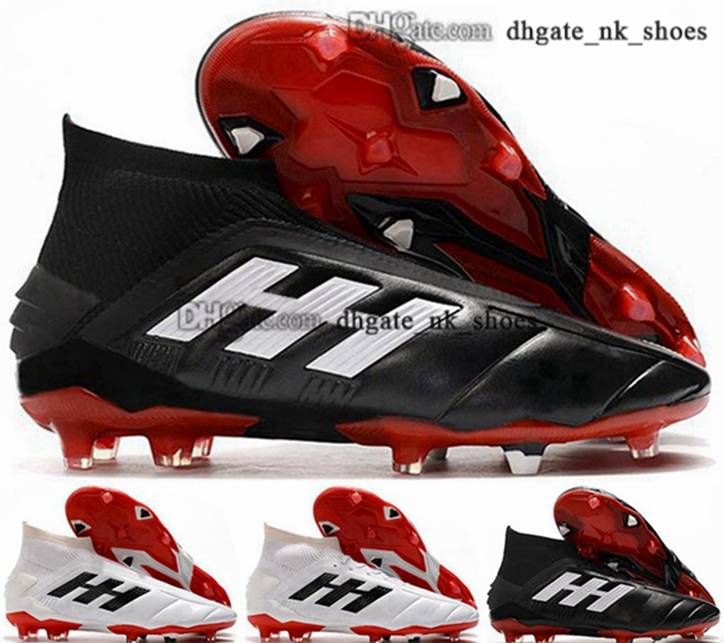

mens eur scarpe AG 46 12 women shoes 38 Mania football boots Predator 19 children size us FG crampons de men soccer cleats zapatos with box