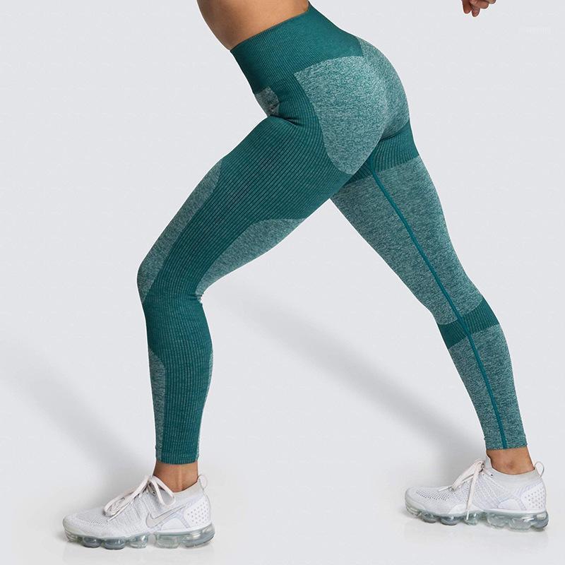 

Seamless knitted hip buttocks moisture wicking yoga pants sports fitness pants sexy hips female leggings sportswear1, Black