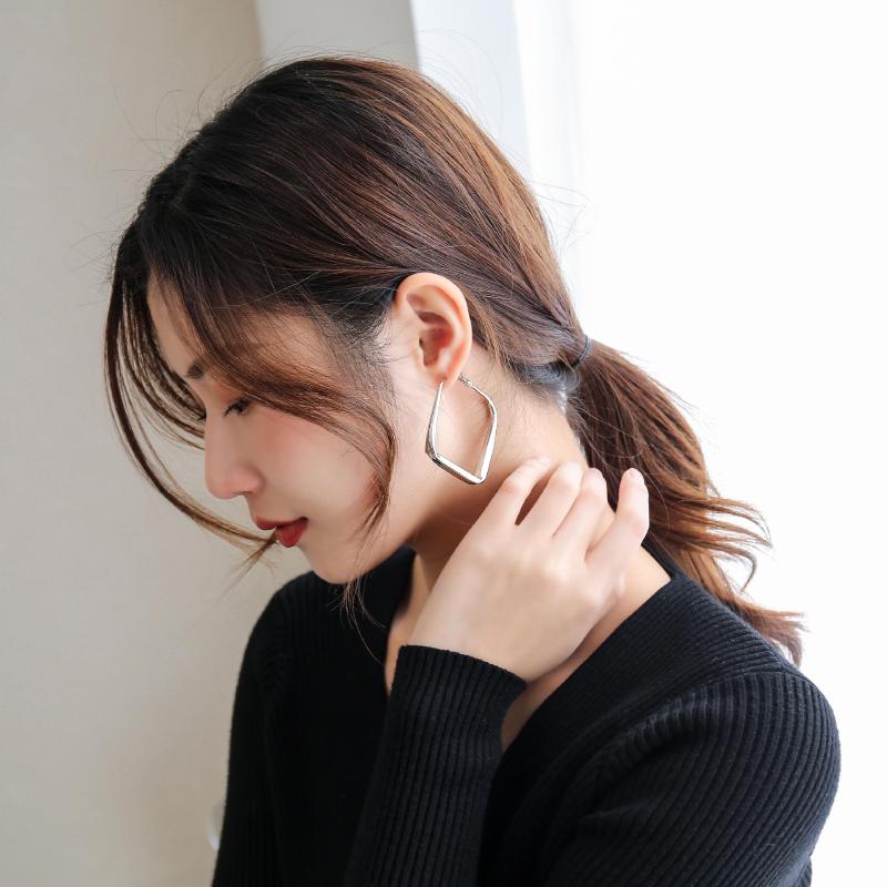

Wholesale new square earrings ear ring needle stud eardrop fine jewelry earring jewel fashion accessories ear clip women lady