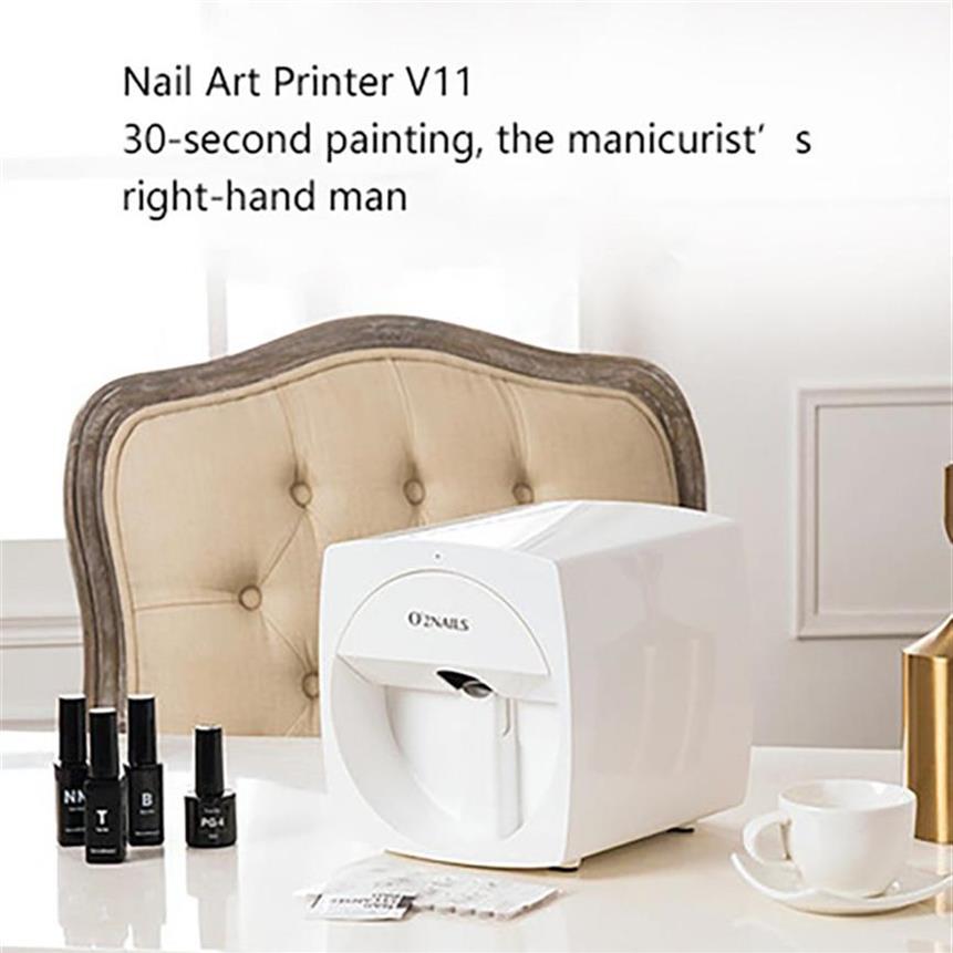 

Original O2Nails V11 Nails Machine Mobile Nail Art Equipment Salon Smart DIYWIFI Function Operation Portable Nail Printer301I312I207g
