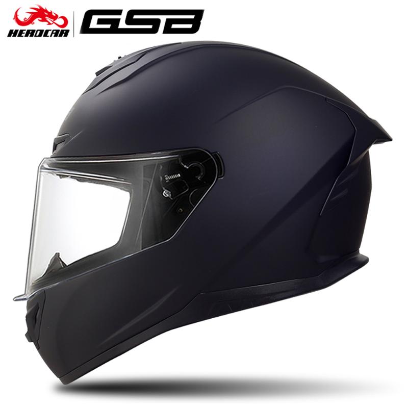 

GSB Motorcycle Helmet Full Face Cascos Para Helmet Motorcycle Casco Motocross ABS Material Casco Moto With Removeable Linner, S-361 a5