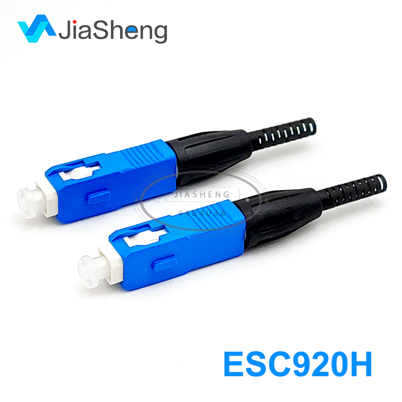 

UNIKIT ESC920H 100 PCS/Lot SC UPC SC APC Fast Connector Mechanical Fiber Optic Connector-Fiber Pre-embedded Less than 0.3dB