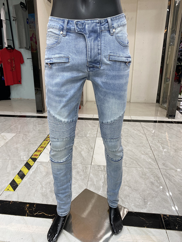 

2020 Luxury Designer Mens Jeans Famous Designer Slim-leg Jeans Patch Vintage Style Hole Fashion Mens Jeans Biker Causal Hip Hop Top Pants, Blue