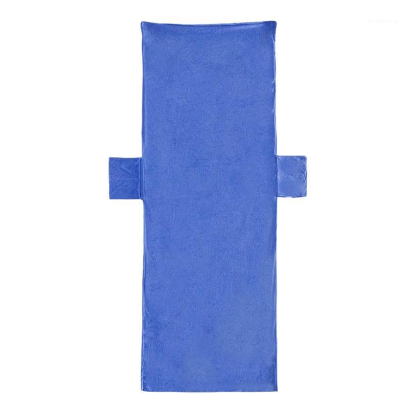 

Microfiber Fiber Sunbath Lounger Bed Lounger Mate Chair Beach Towel Holiday Leisure Garden Beach Towels Serviette (Blue)1