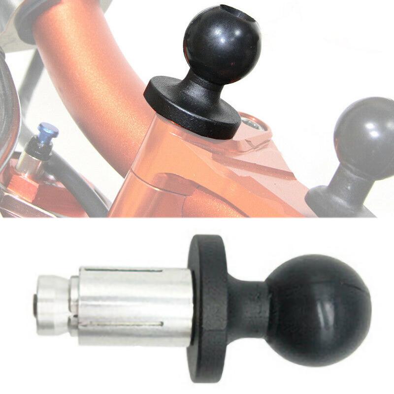 

Motorcycle Handlebar Mobile Phone Bracket Fixed Base Hole Expansion Ball Head
