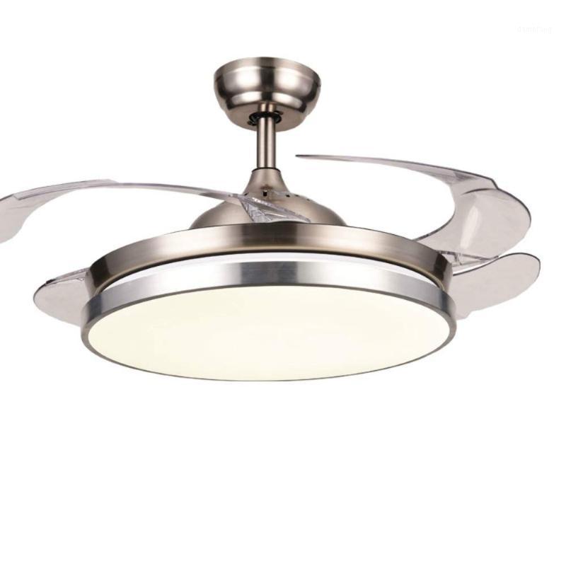 

YEELED Light 42" Invisible Ceiling Fan Remote 3-Color Light and 3 Speed Retractable Fans for Indoor Living Room Dining Bedroom1