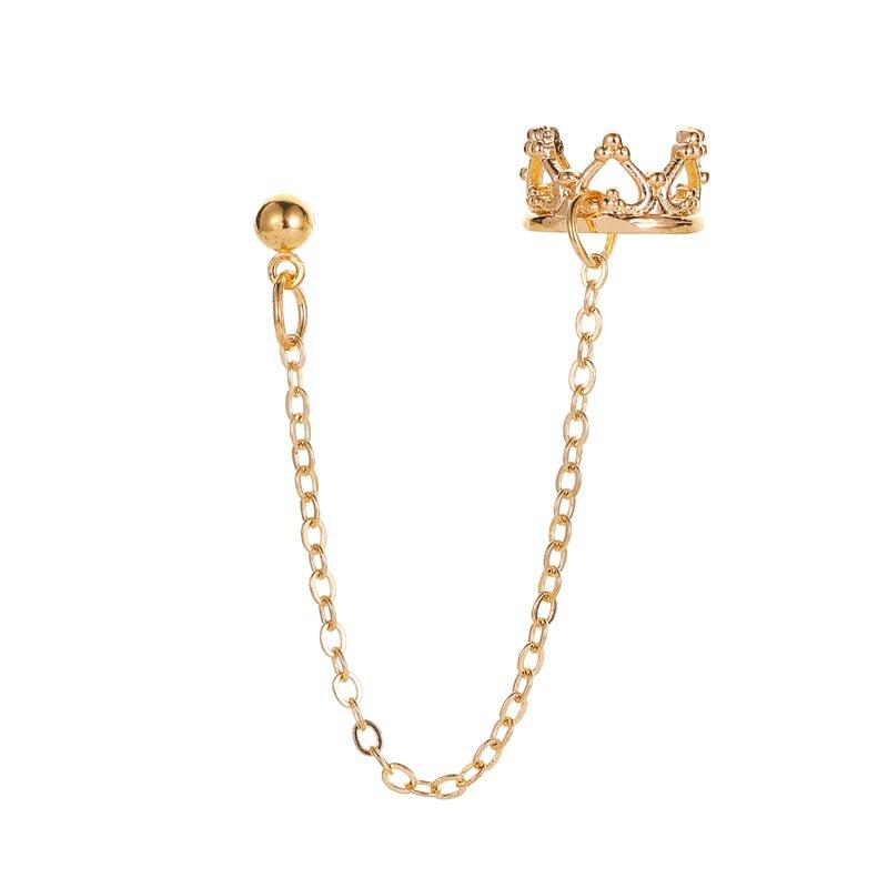 

Bohemia Fashion Retro Personality Long Jewelry Crown Hollow Love Earrings For Women Feature Namour Charm Gift All Seasons