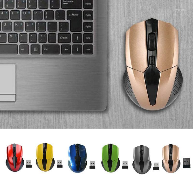 

2.4Ghz Wireless Mouse 1200DPI Adjustable Home Office Computer Game Optical Gaming Cordless Mice1