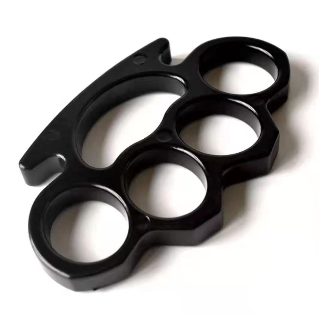 

2pcs Steel Brass knuckle dusters,Self Defense Personal Security Women's and Men's self-defense Pendant Free34363