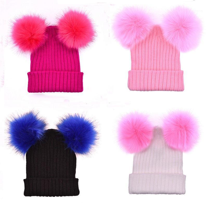 

Hot fashion women ladies Wool patchwork Beanies Girls casual Winter Warm knitwear sweet Hats1, White